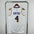 Load image into Gallery viewer, Dalton Knecht #4 Los Angeles Lakers NBA Association Edition 2024-25 Swingman Jersey