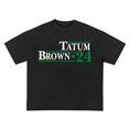 Load image into Gallery viewer, Boston Celtics NBA Presidential 24 Tatum Brown T-Shirt