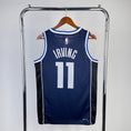Load image into Gallery viewer, Kyrie Irving #11 Dallas Mavericks Away Navy NBA Jordan Swingman Jersey