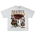 Load image into Gallery viewer, JAYDEN DANIELS ROOKIE VINTAGE GRAPHIC TEE - WASHINGTON COMMANDERS WHITE