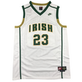 Load image into Gallery viewer, Lebron James #23 SVSM Irish White Vintage Jersey