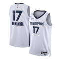 Load image into Gallery viewer, Yuki Kawamura #17 Memphis Grizzlies 2024-25 WHITE ASSOCIATION EDITION NBA Swingman Jersey