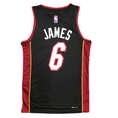 Load image into Gallery viewer, Lebron James #6 Vintage Miami Heat Black Jersey