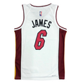 Load image into Gallery viewer, Lebron James #6 Vintage Miami Heat White Jersey
