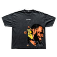 Load image into Gallery viewer, LEBRON JAMES VINTAGE LOS ANGELES LAKERS NBA GRAPHIC ACID-WASHED TEE