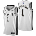 Load image into Gallery viewer, Victor Wembanyama #1 San Antonio Spurs 2025 Association Edition White Swingman Jersey