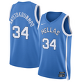 Load image into Gallery viewer, Giannis Antetokounmpo #34 Team Greece Olympics NBA Limited Swingman Jersey