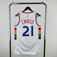 Load image into Gallery viewer, Joel Embiid #21 Philadelphia 76ers NBA City 2024-25 Edition Sixers Swingman Jersey