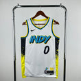 Load image into Gallery viewer, Tyrese Haliburton #0 Indiana Pacers NBA CITY Edition 2024-25 Swingman Jersey