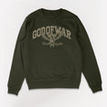 Load image into Gallery viewer, NEUTRLS GOD OF WAR OFFICIAL CREWNECK SWEATER - MATCHA