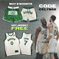 Load image into Gallery viewer, Jayson Tatum #0 Boston Celtics NBA 2024 City Edition Jersey