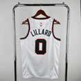 Load image into Gallery viewer, Damian Lillard #0 Milwaukee Bucks Retro Vintage Basketball Jersey
