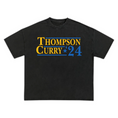 Load image into Gallery viewer, Golden State Warriors Presidential 24 Curry Thompson T-Shirt