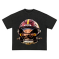 Load image into Gallery viewer, JAYDEN DANIELS NFL HELMET VINTAGE GRAPHIC TEE - WASHINGTON COMMANDERS