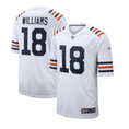 Load image into Gallery viewer, Caleb Williams #18 Chicago Bears Swingman NFL 2024 White Jersey