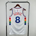 Load image into Gallery viewer, Paul George #8 Philadelphia 76ers NBA City 2024-25 Edition Sixers Swingman Jersey
