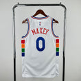 Load image into Gallery viewer, Tyrese Maxey #0 Philadelphia 76ers NBA City 2024-25 Edition Sixers Swingman Jersey