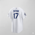 Load image into Gallery viewer, Shohei Ohtani #17 Los Angeles Dodgers 2025 World Series Champion White Home Limited Player Swingman Jersey