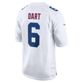 Load image into Gallery viewer, Jaxson Dart #6 New York Giants 2025 White Gameday NFL Swingman Jersey
