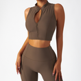 Load image into Gallery viewer, Los Angeles Ribbed Sports Bra & Leggings Set - MOCHA NEUTRLS