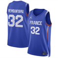 Load image into Gallery viewer, Victor Wembanyama #32 France Olympics 2024 Swingman Jersey - San Antonio Spurs