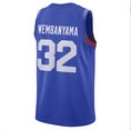Load image into Gallery viewer, Victor Wembanyama #32 France Olympics 2024 Swingman Jersey - San Antonio Spurs