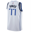Load image into Gallery viewer, Luka Doncic #77 Dallas 2024-25 Swingman NBA Jersey (Home/White)