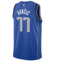 Load image into Gallery viewer, Luka Doncic #77 Dallas 2024-25 Swingman NBA Jersey (Blue)