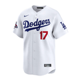 Load image into Gallery viewer, Shohei Ohtani #17 Los Angeles Dodgers 2025 World Series Champion White Home Limited Player Swingman Jersey
