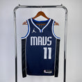 Load image into Gallery viewer, Kyrie Irving #11 Dallas Mavericks Away Navy NBA Jordan Swingman Jersey