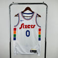 Load image into Gallery viewer, Tyrese Maxey #0 Philadelphia 76ers NBA City 2024-25 Edition Sixers Swingman Jersey