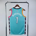 Load image into Gallery viewer, Victor Wembanyama #1 San Antonio Spurs Sky Blue Swingman Jersey