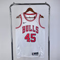 Load image into Gallery viewer, Michael Jordan #45 Chicago Bulls NBA WHITE HOME Swingman Jersey