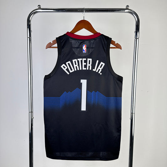 Michael Porter Jr #1 Denver Nuggets 2023-24 NBA City Edition Fan Swingman Jersey