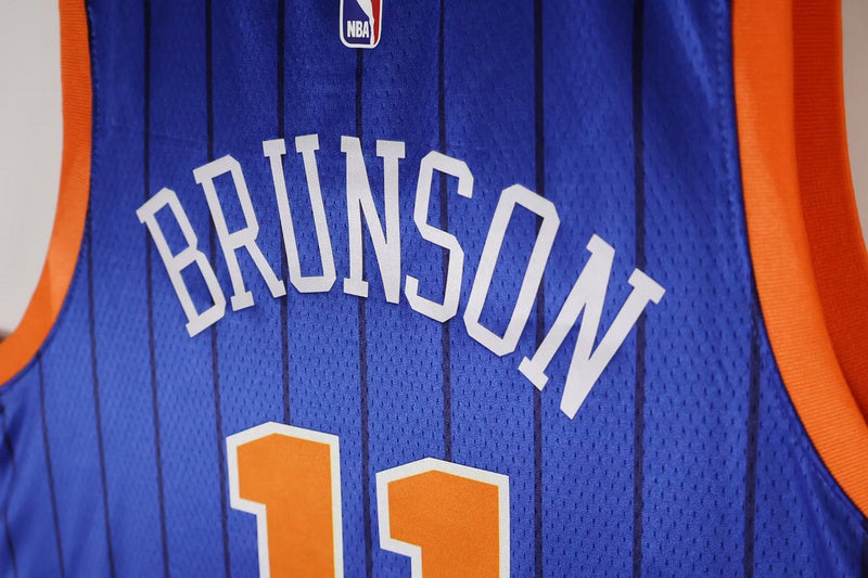 Jalen Brunson #11 New York Knicks NBA 2024 City Edition Swingman Jersey