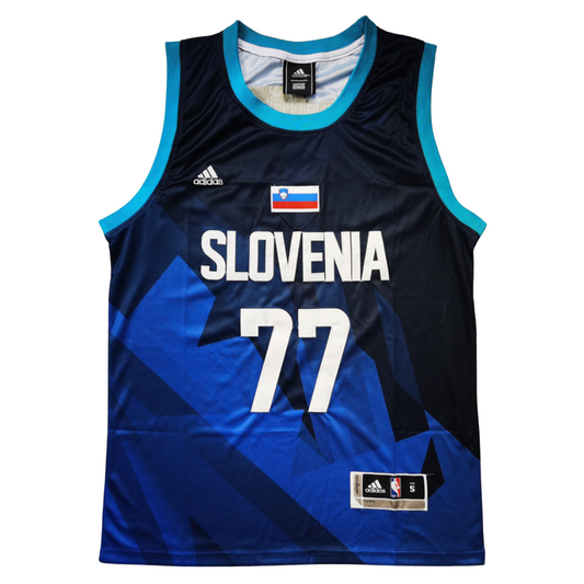 Luka Doncic #77 Slovenia National Basketball Jersey