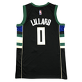 Load image into Gallery viewer, Dame Lillard #0 Milwaukee Bucks Swingman NBA Jersey
