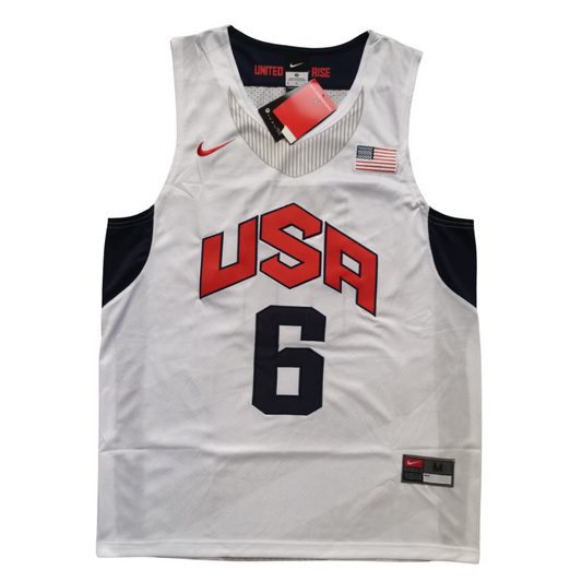 Lebron James #6 USA Olympics Vintage Jersey