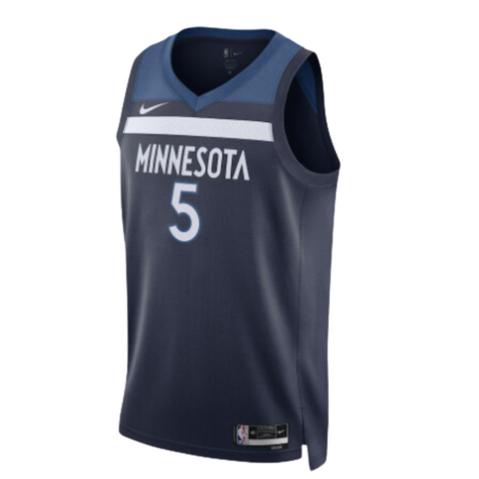 Anthony Edwards #5 Minnesota Timberwolves NBA ICON Edition 2024-25 Swingman Jersey