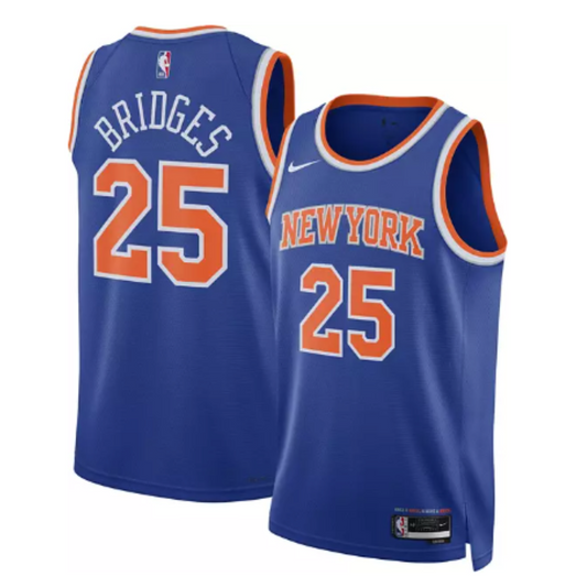 Mikal Bridges New York Knicks 2024-25 STATEMENT EDITION NBA Swingman Jersey