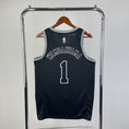 Load image into Gallery viewer, Victor Wembanyama #1 San Antonio Spurs NBA BLACK Edition 2024-25 Swingman Jersey
