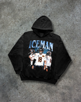 Load image into Gallery viewer, CALEB WILLIAMS ICEMAN CHICAGO BEARS 2025 VINTAGE GRAPHIC HOODIE
