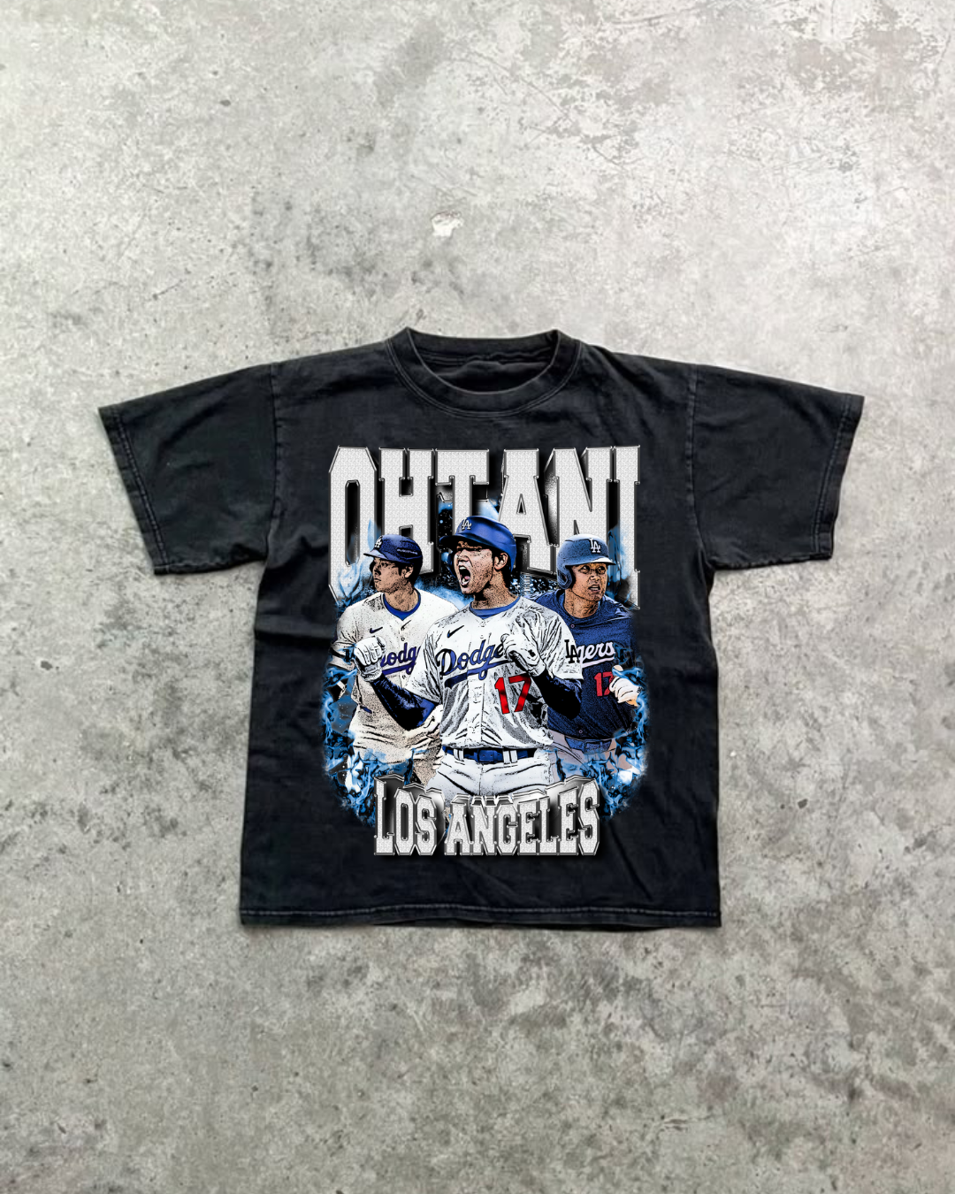 SHOHEI OHTANI LOS ANGELES DODGERS VINTAGE GRAPHIC TEE