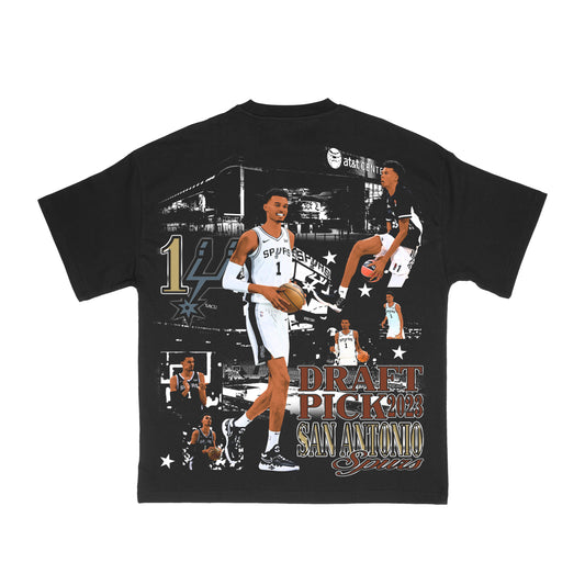 Victor Wembanyama Rookie Vintage Graphic T-Shirt