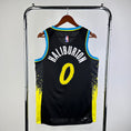 Load image into Gallery viewer, Tyrese Haliburton #0 Indiana Pacers NBA CITY Edition 2023-24 Swingman Jersey
