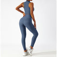 Load image into Gallery viewer, Los Angeles Ribbed Sports Bra & Leggings Set - AQUA
