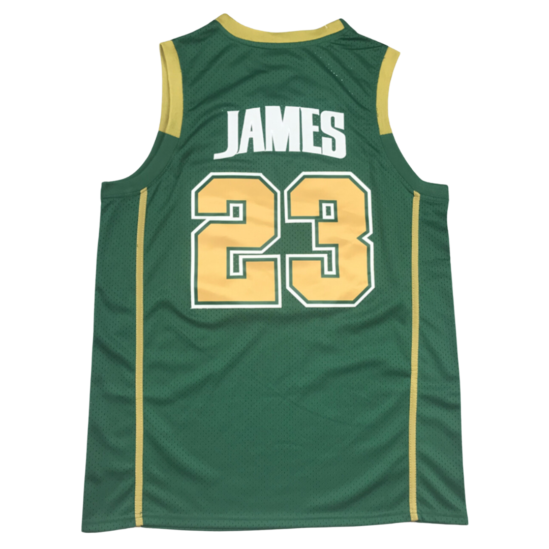 Lebron James #23 Vintage SVSM Irish Jersey