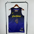 Load image into Gallery viewer, Dalton Knecht #4 Los Angeles Lakers NBA CITY Edition 2024-25 Swingman Jersey
