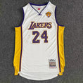 Load image into Gallery viewer, Kobe Bryant #24 Los Angeles Lakers NBA Finals 2009-10 Vintage Throwback Swingman Jersey
