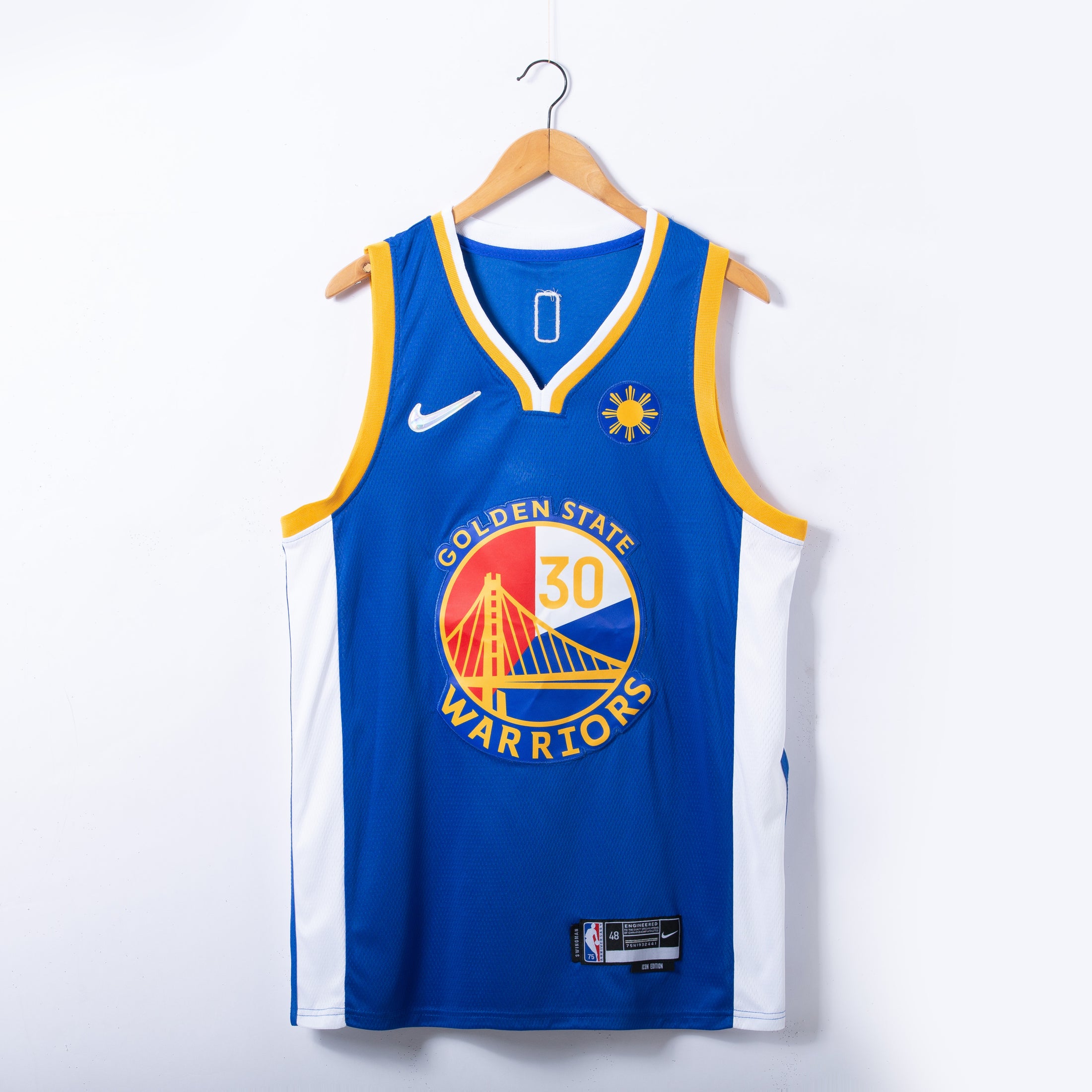 Steph Curry #30 Golden State Warriors Phillipines NBA Swingman Jersey Filipino Edition